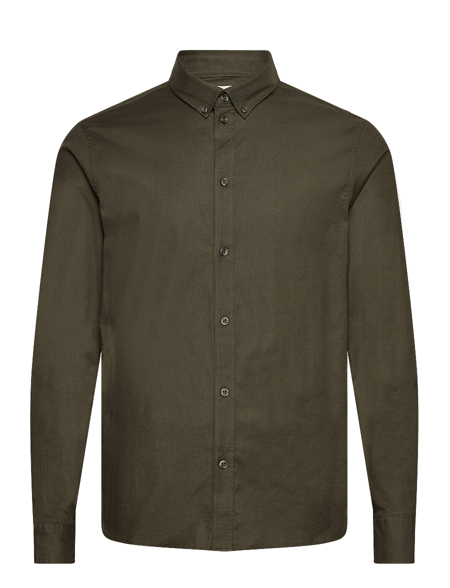 Solid - SDVAL SH - casual shirts - forest night - 0