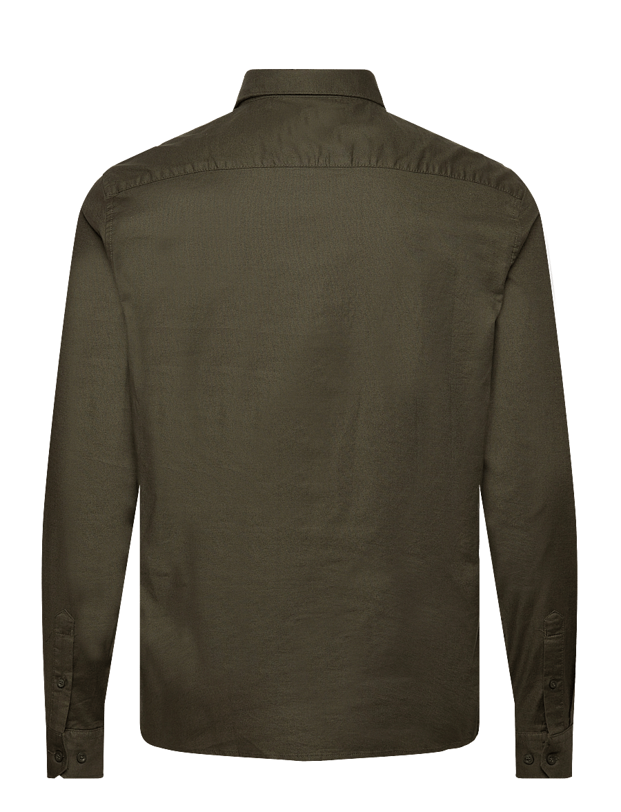Solid - SDVAL SH - casual shirts - forest night - 1