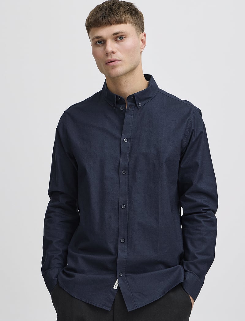 Solid - SDVAL SH - casual skjortor - insignia blue - 3