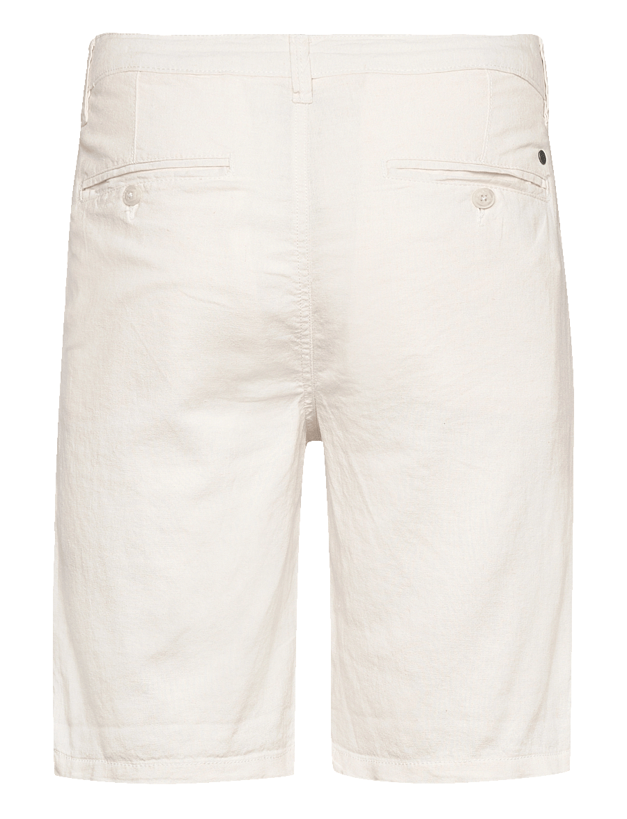 Solid - SDAurelius SHO - linen shorts - off white - 1