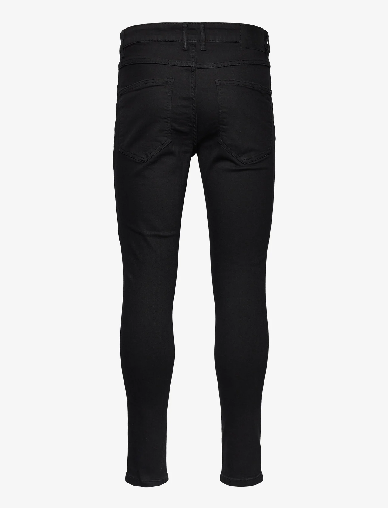 Solid - SDScott - džinsa bikses ar šaurām starām - black denim - 1