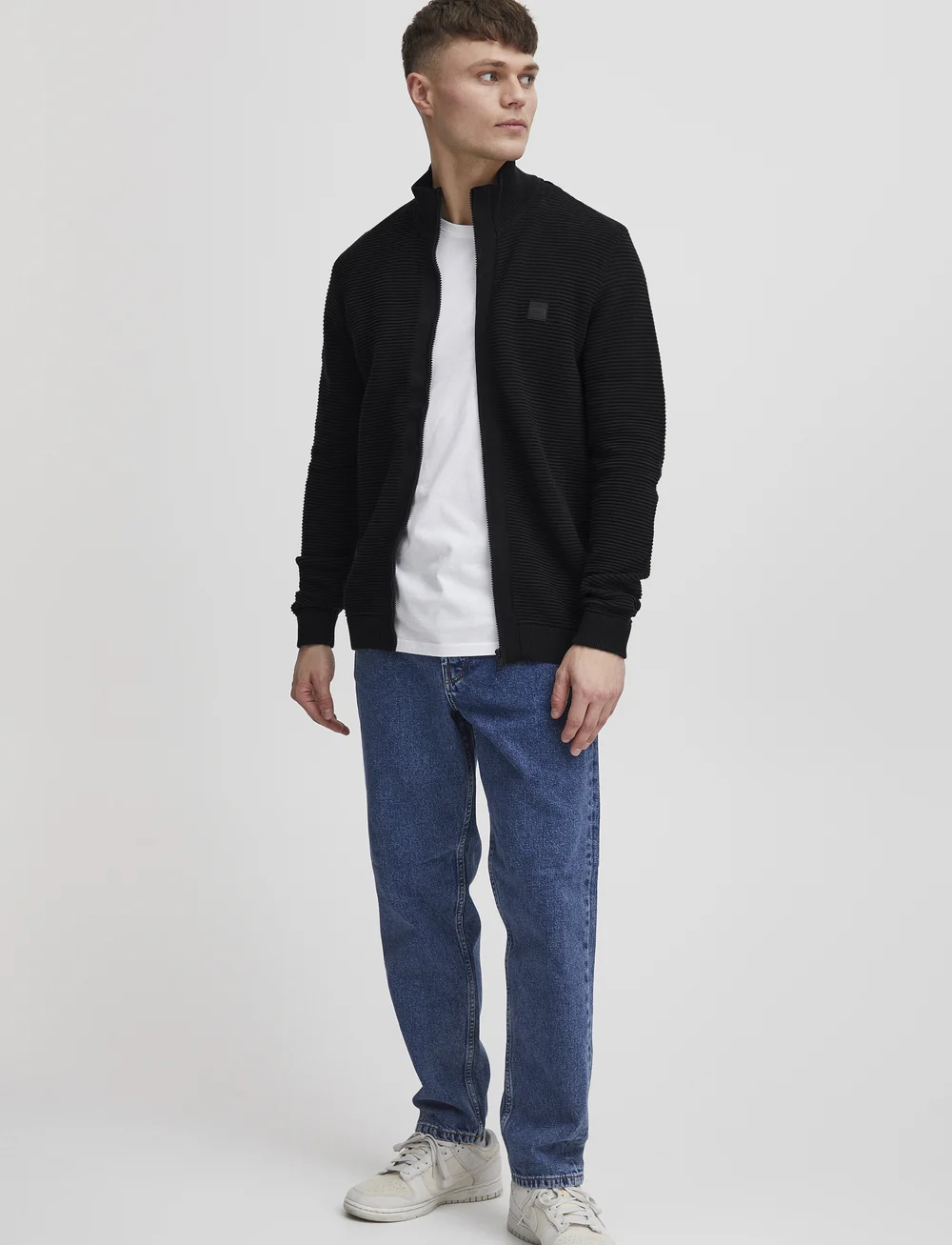 Solid - SDVALENCIA CA - full zip tröjor - black - 0