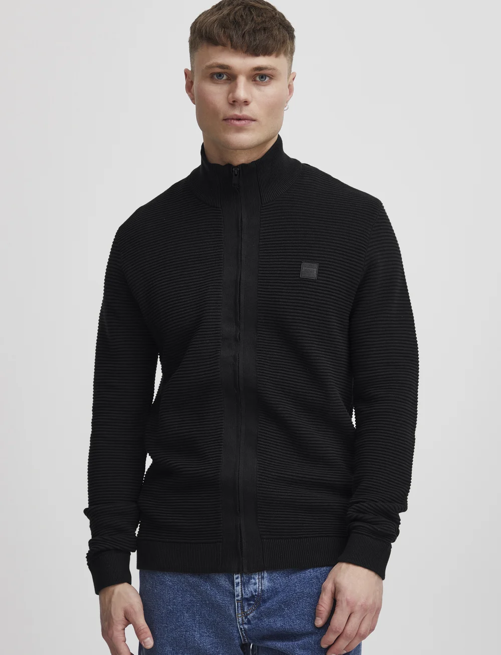 Solid - SDVALENCIA CA - full zip tröjor - black - 3