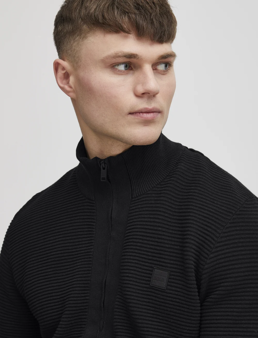 Solid - SDVALENCIA CA - full zip tröjor - black - 5