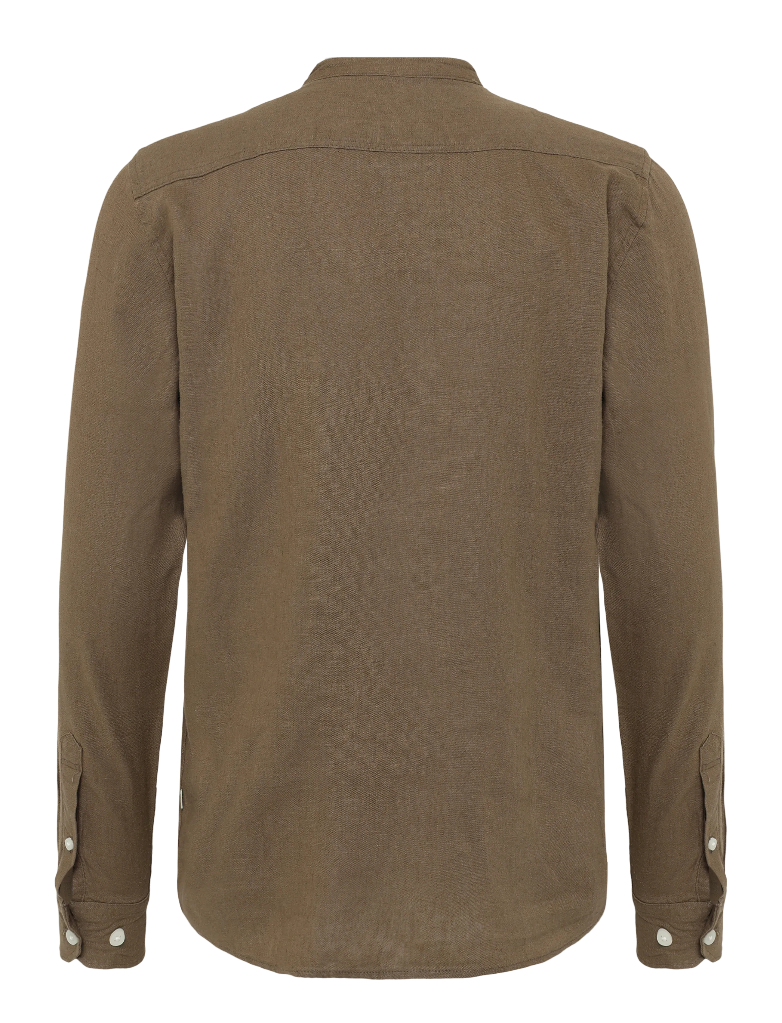 Solid - SDALLAN CHINA SH - linneskjortor - shitake - 1