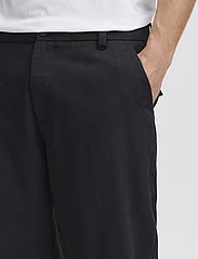 Solid - SDALANN CAI - casual trousers - true black - 5