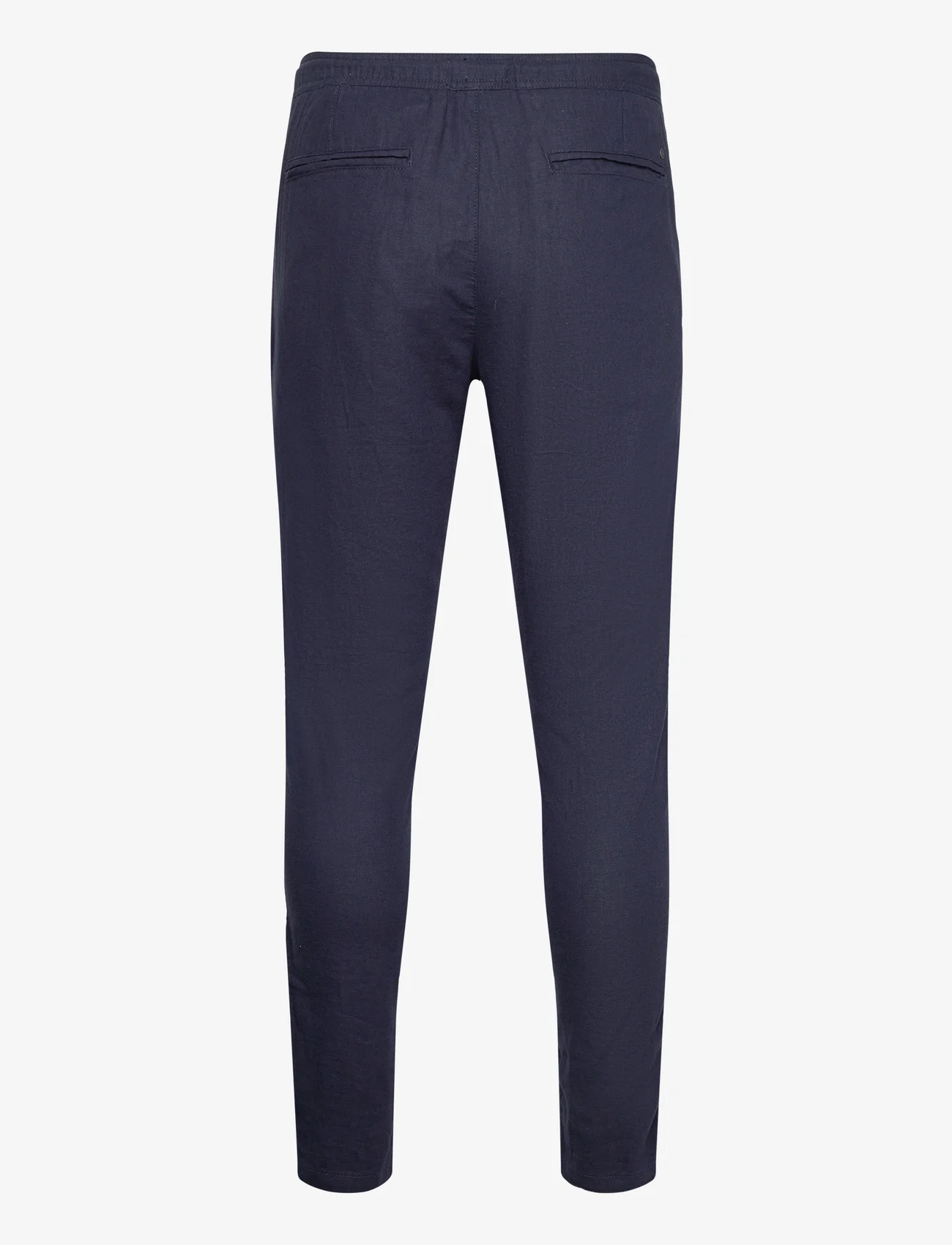 Solid - SDTaiz PA - linen trousers - insignia blue - 1