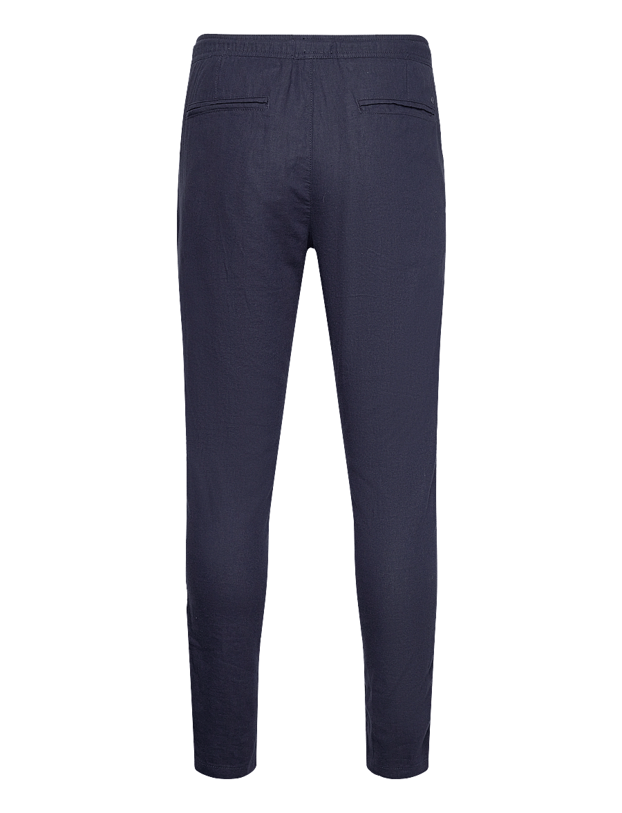 Solid - SDTAIZ PA - linen trousers - insignia blue - 2