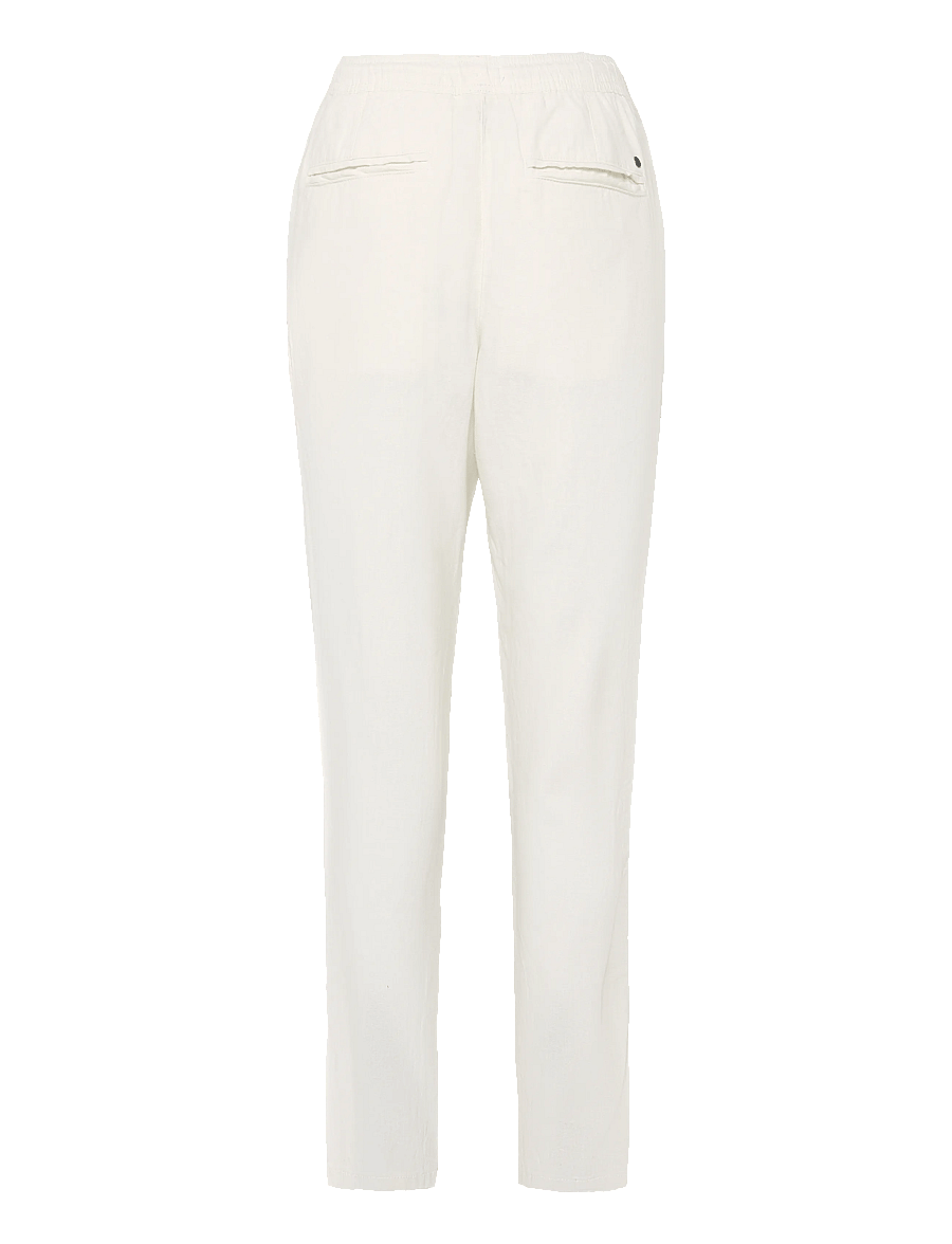 Solid - SDTAIZ PA - hørbukser - off white - 1