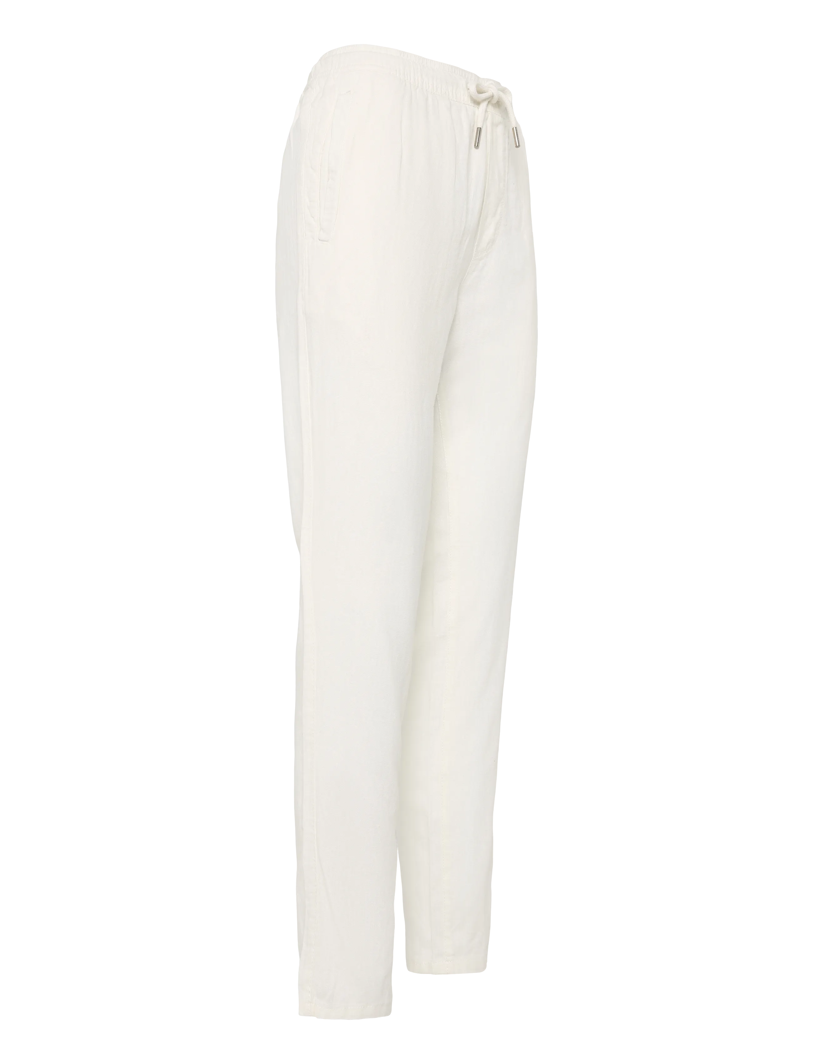 Solid - SDTAIZ PA - linnebyxor - off white - 2