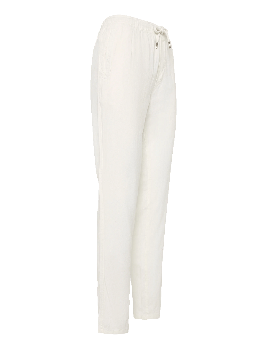 Solid - SDTAIZ PA - hørbukser - off white - 2