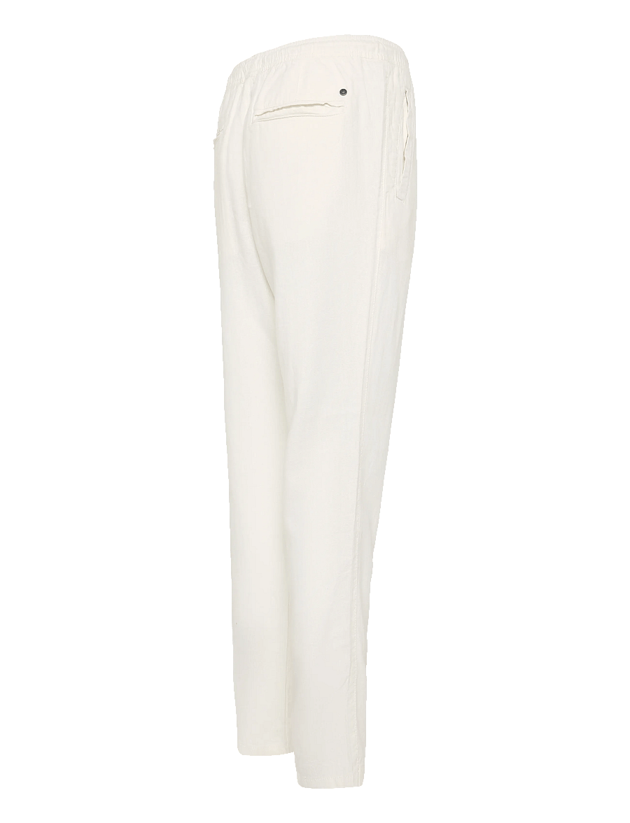 Solid - SDTAIZ PA - hørbukser - off white - 3