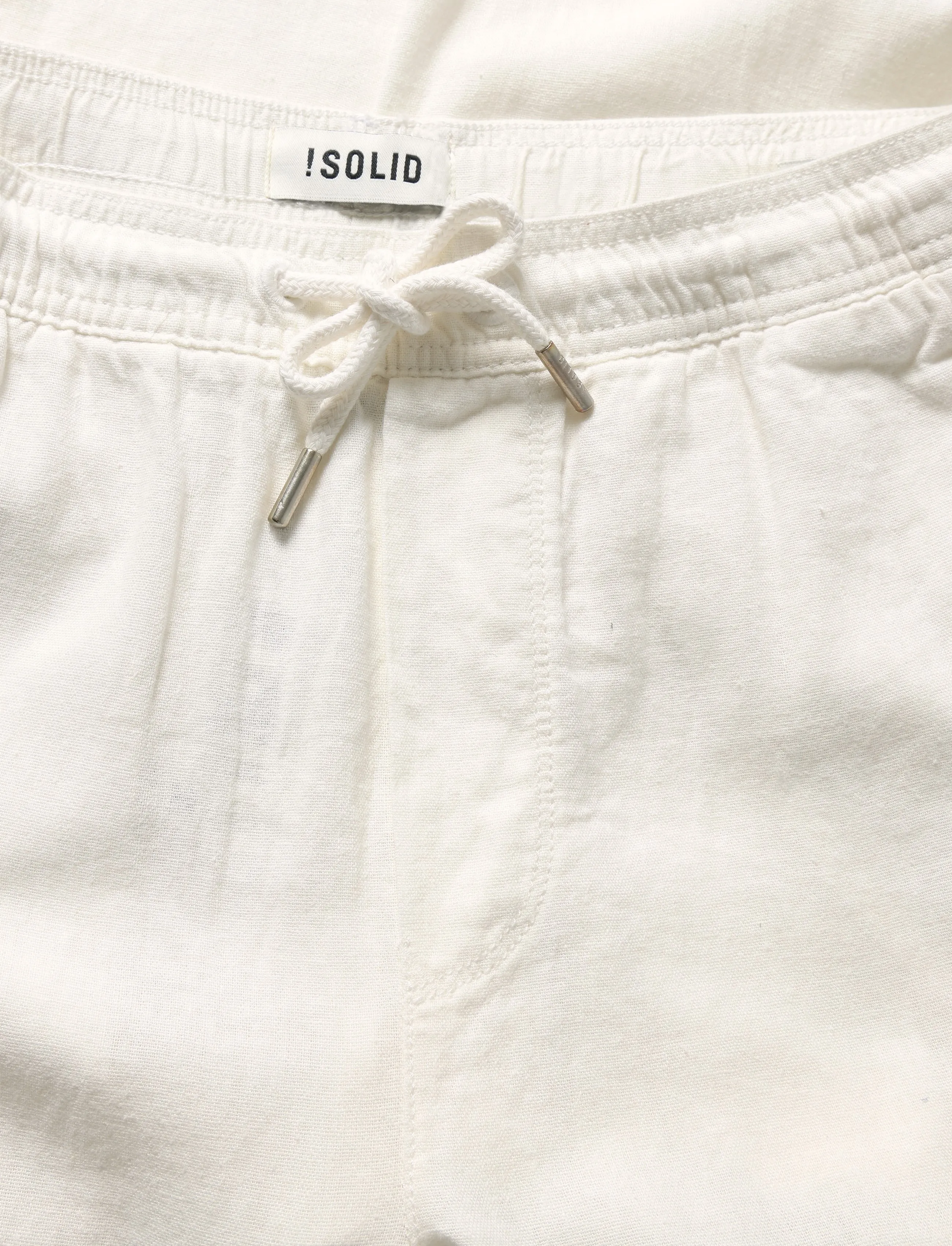 Solid - SDTAIZ PA - linnebyxor - off white - 5