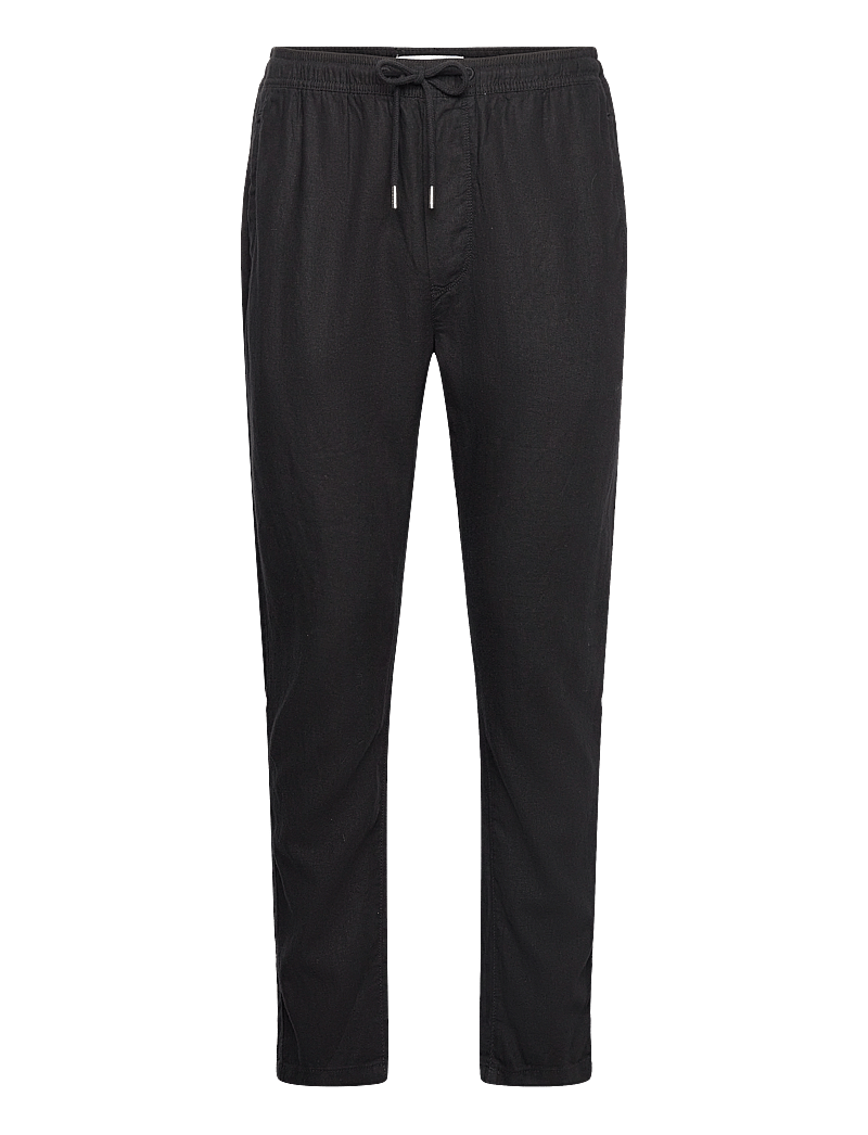 Solid - SDTAIZ PA - hørbukser - true black - 1