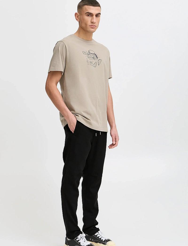 Solid - SDTAIZ PA - hørbukser - true black - 0