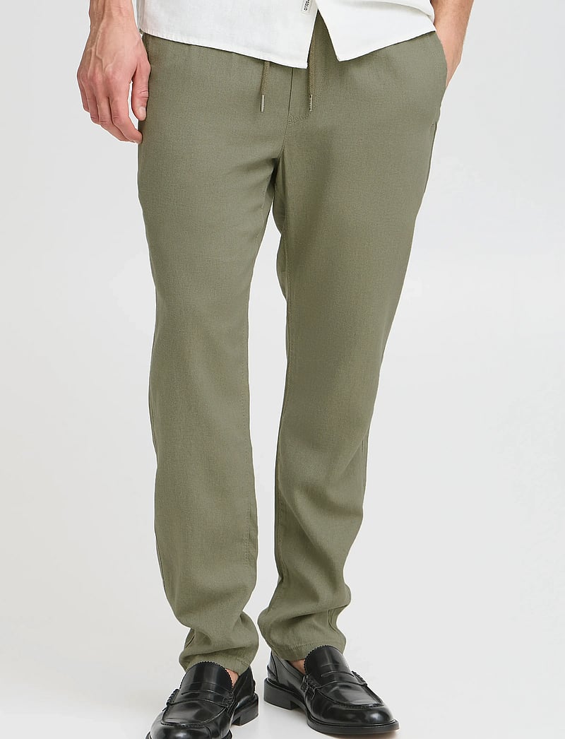 Solid - SDTAIZ PA - hørbukser - vetiver - 3