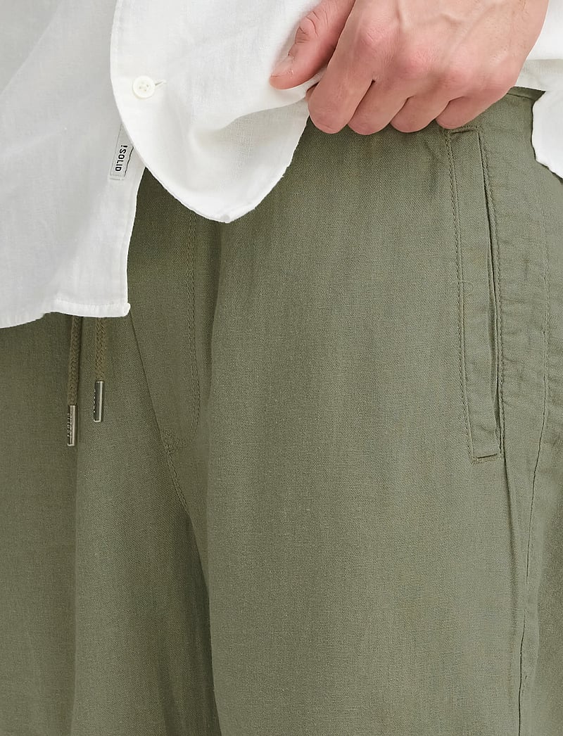 Solid - SDTAIZ PA - hørbukser - vetiver - 5