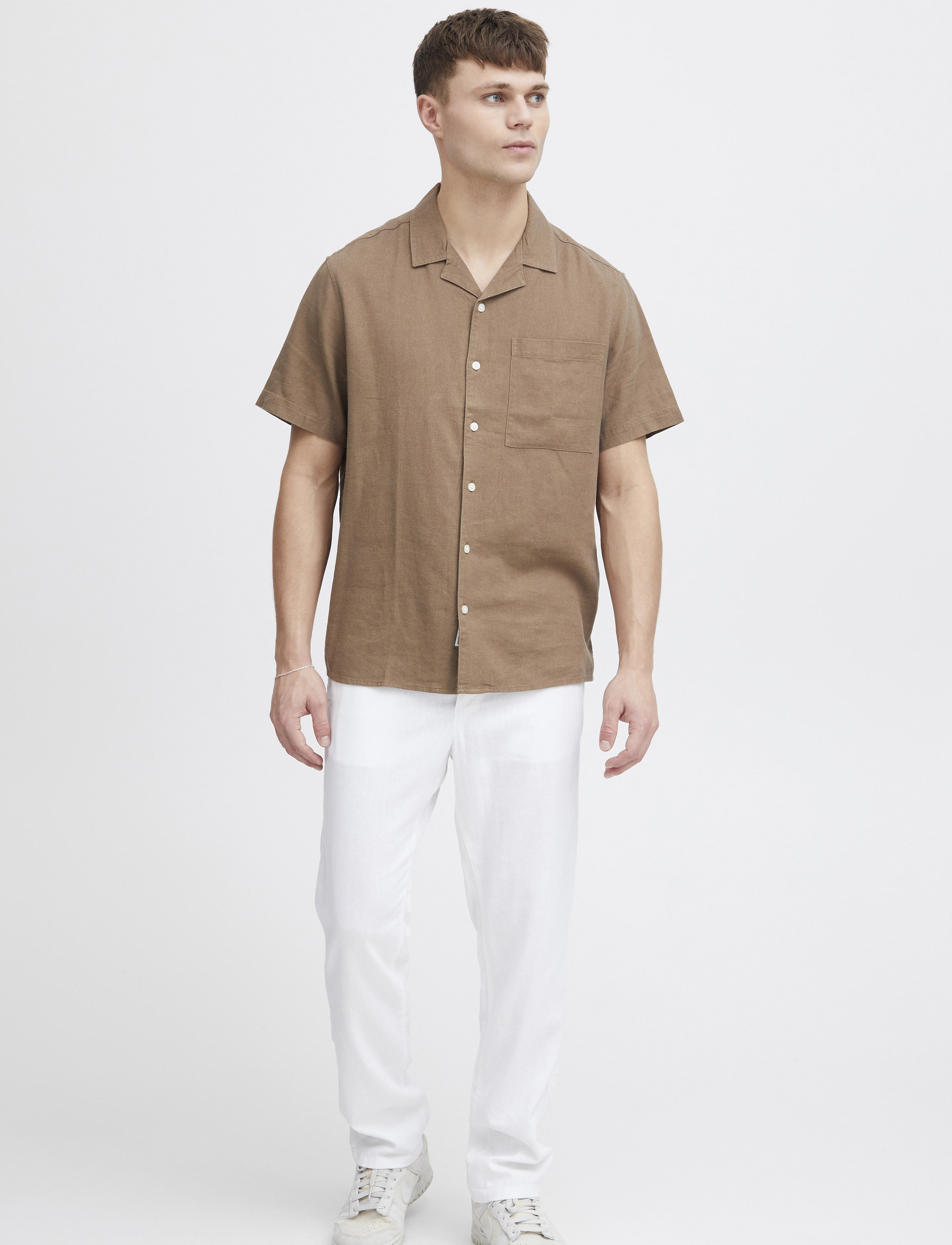 Solid Sdtaiz Pa, XL, Trousers, Weiß - Casual, Männerswear