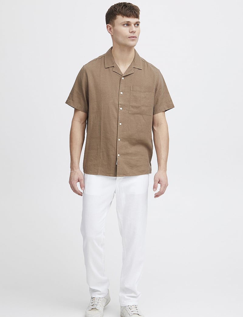 Solid - SDTAIZ PA - hørbukser - white - 0