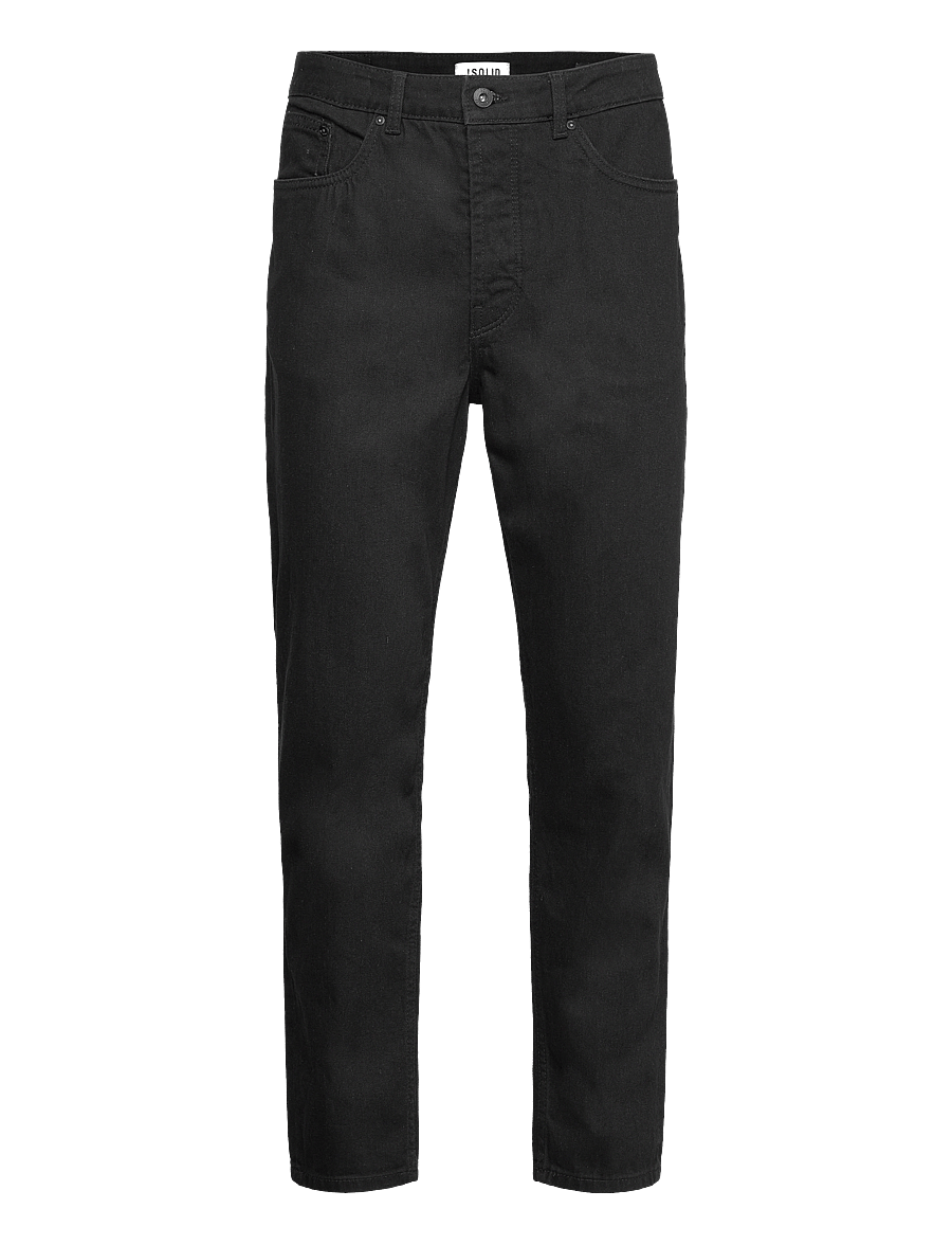 Solid - SDCARSON DYLAN - weite jeans - black denim - 1
