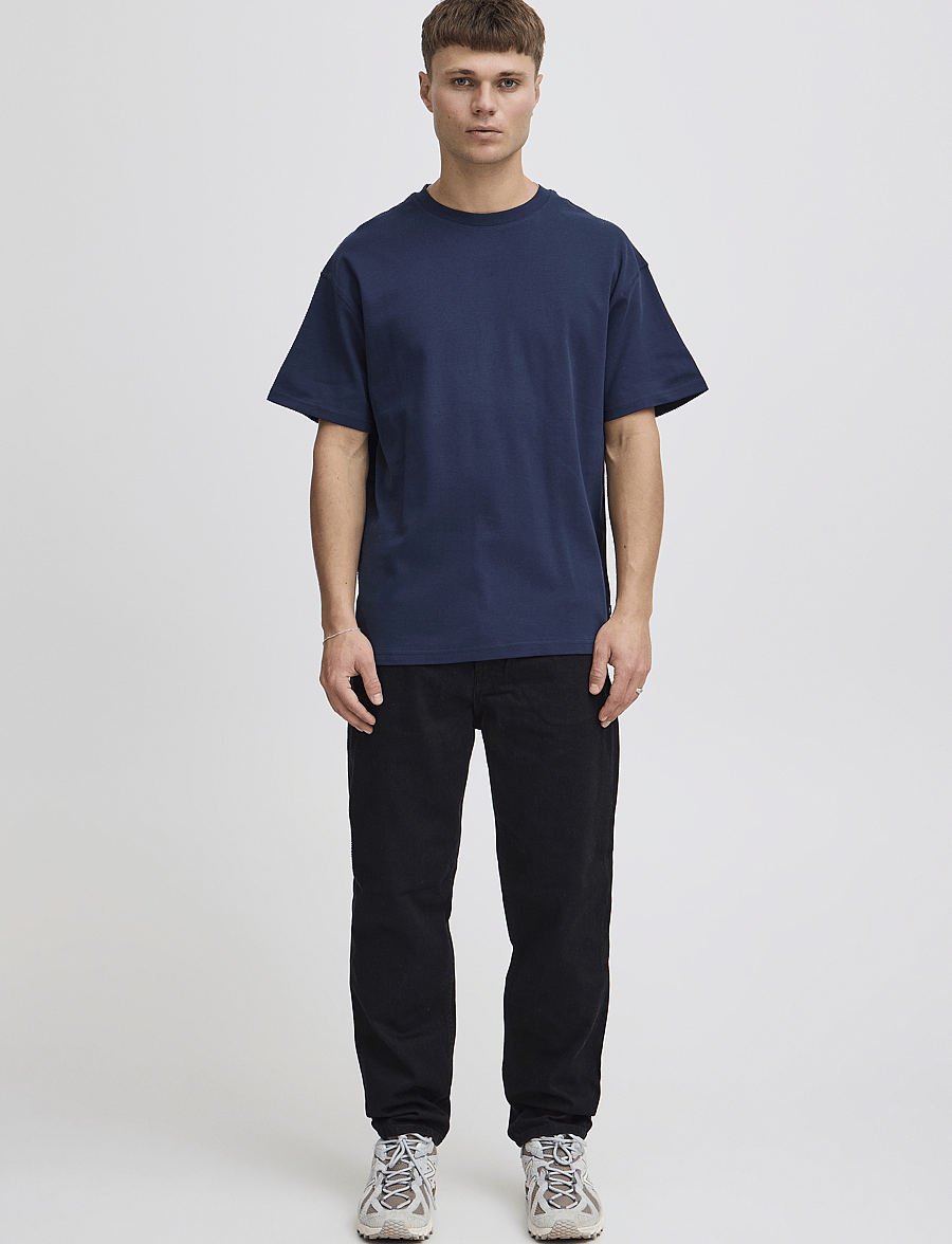 Solid - SDCARSON DYLAN - weite jeans - black denim - 0