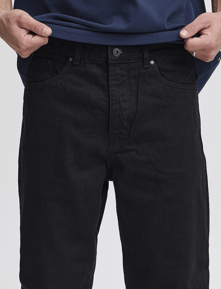 Solid - SDCARSON DYLAN - weite jeans - black denim - 5