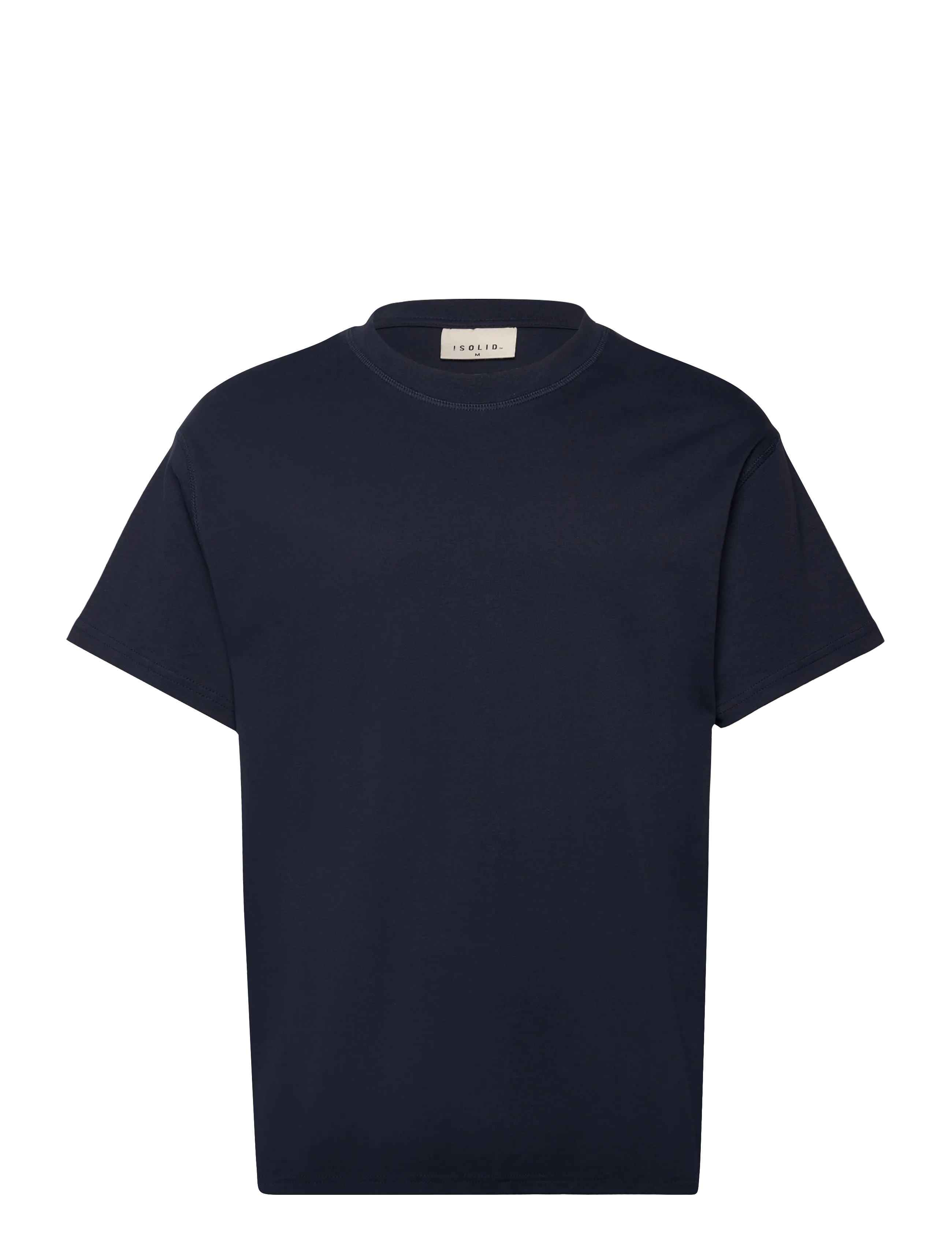 Solid Sddanton, XL, T-shirts, Marineblau - Short-sleeved, Männerswear
