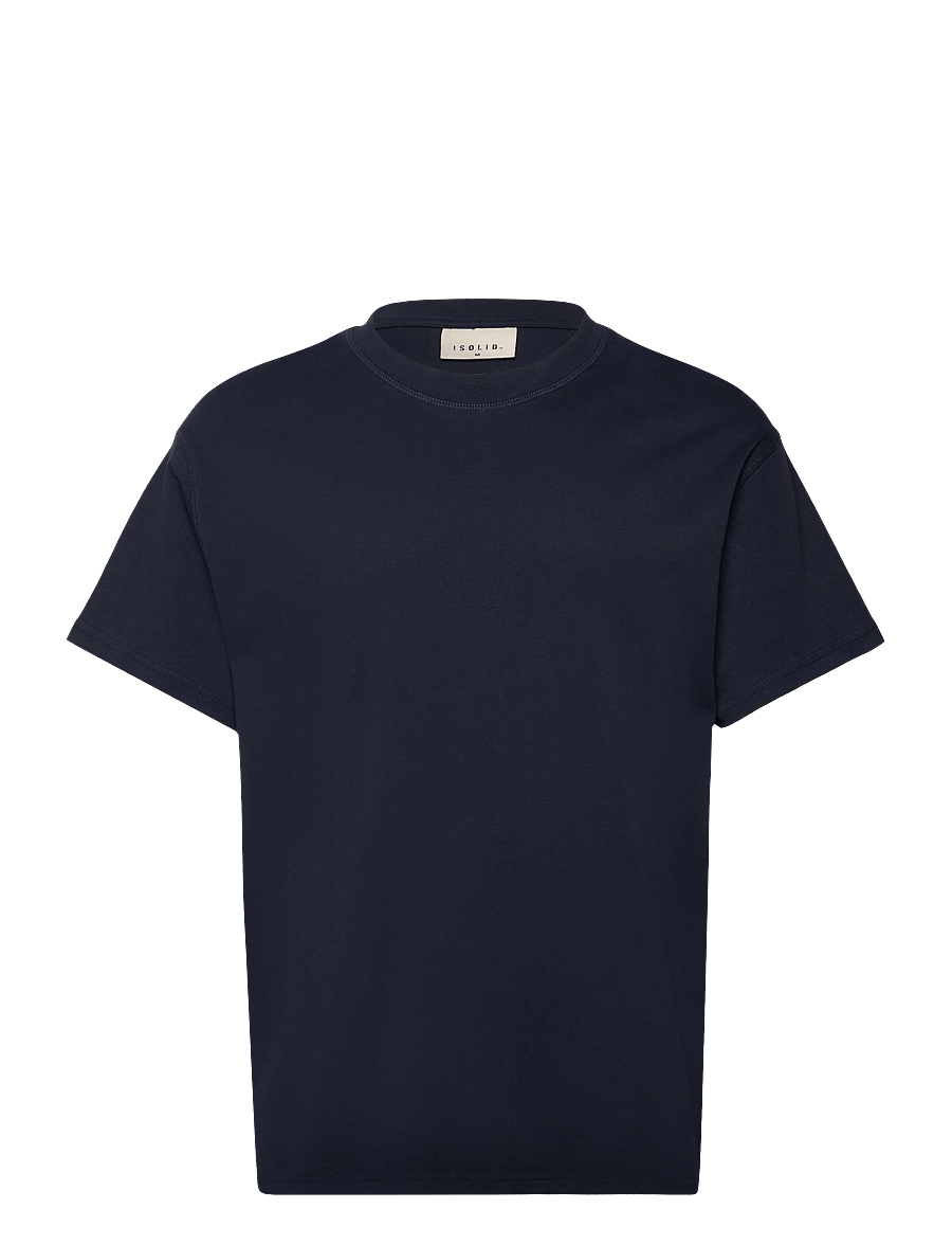 Solid - SDDanton SS - short-sleeved t-shirts - insignia blue - 0