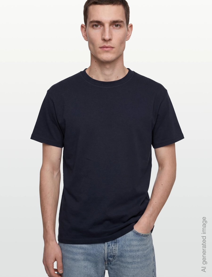 Solid - SDDanton SS - short-sleeved t-shirts - insignia blue - 2