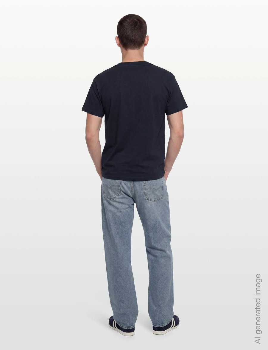 Solid - SDDanton SS - short-sleeved t-shirts - insignia blue - 3