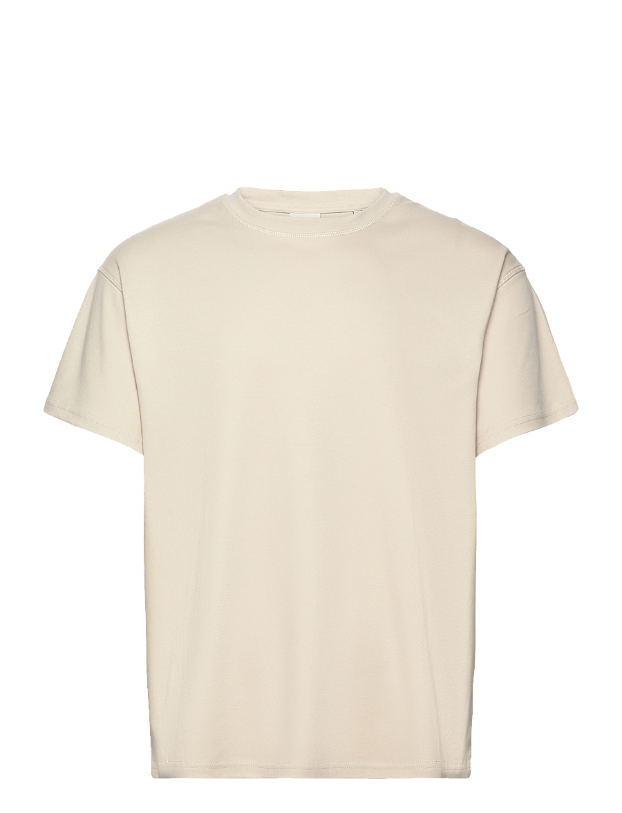 Solid - SDDANTON - kurzärmelige t-shirts - oatmeal - 1