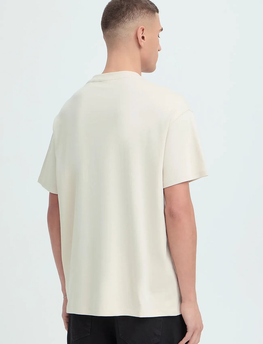 Solid - SDDANTON - kurzärmelige t-shirts - oatmeal - 3