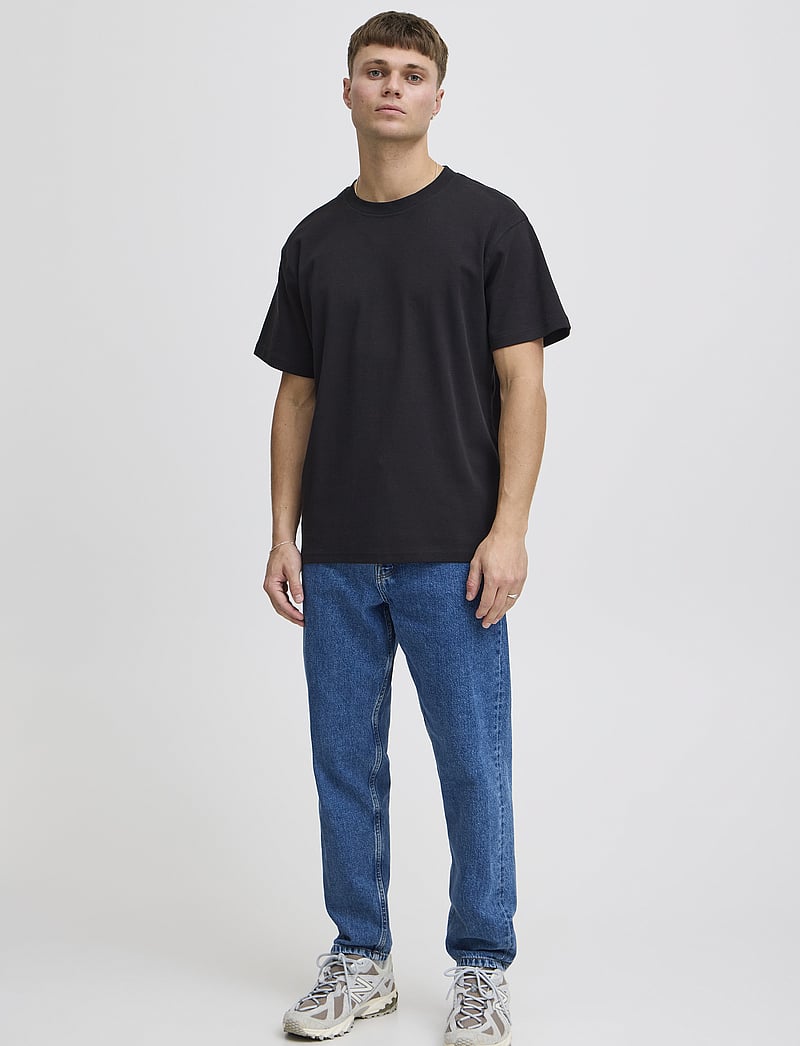 Solid - SDDANTON - short-sleeved t-shirts - true black - 0