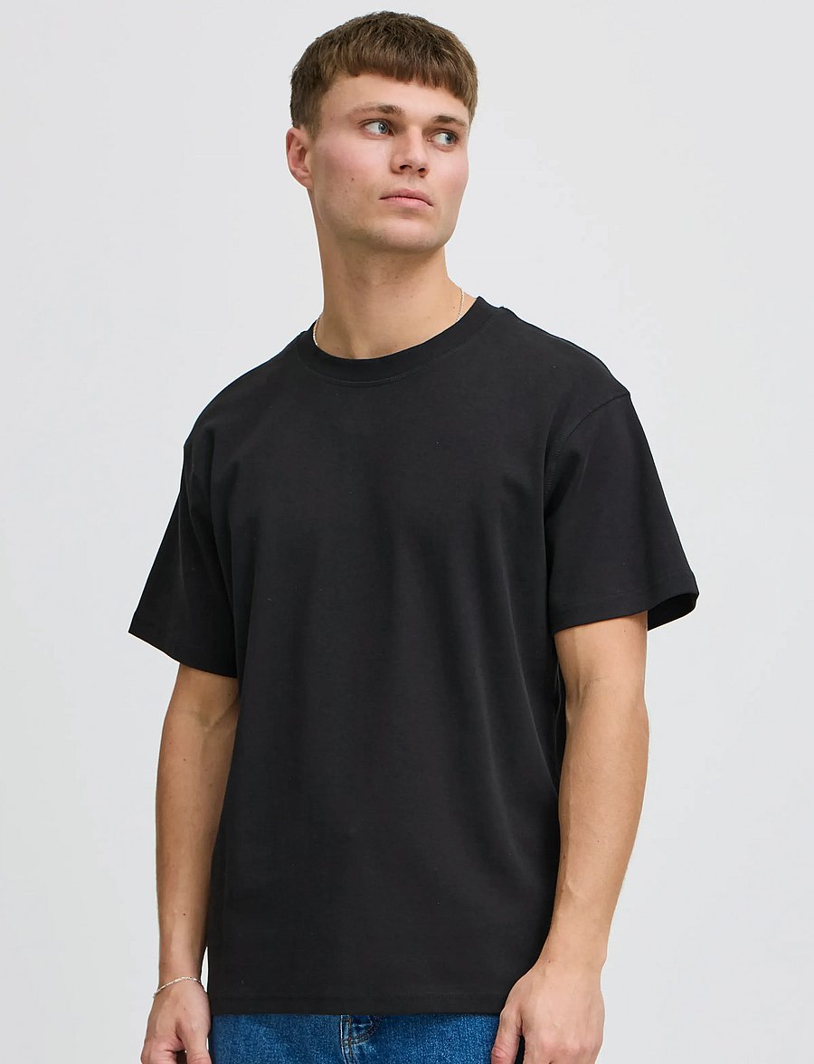 Solid - SDDanton SS - short-sleeved t-shirts - true black - 3