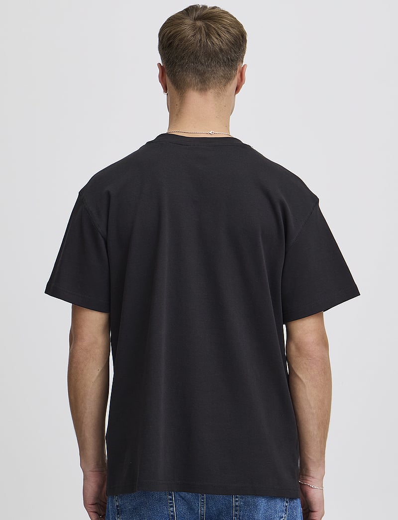 Solid - SDDANTON - short-sleeved t-shirts - true black - 4