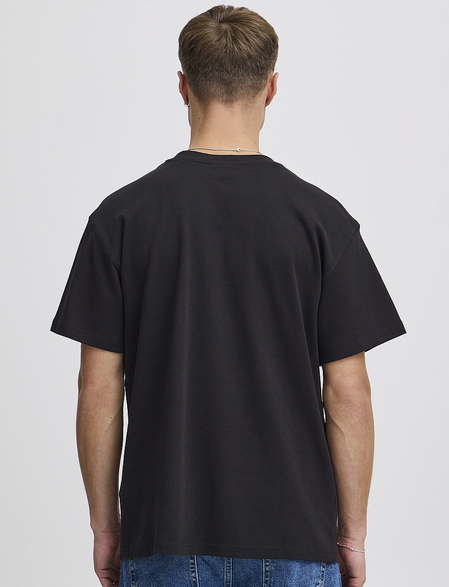 Solid - SDDanton SS - short-sleeved t-shirts - true black - 4
