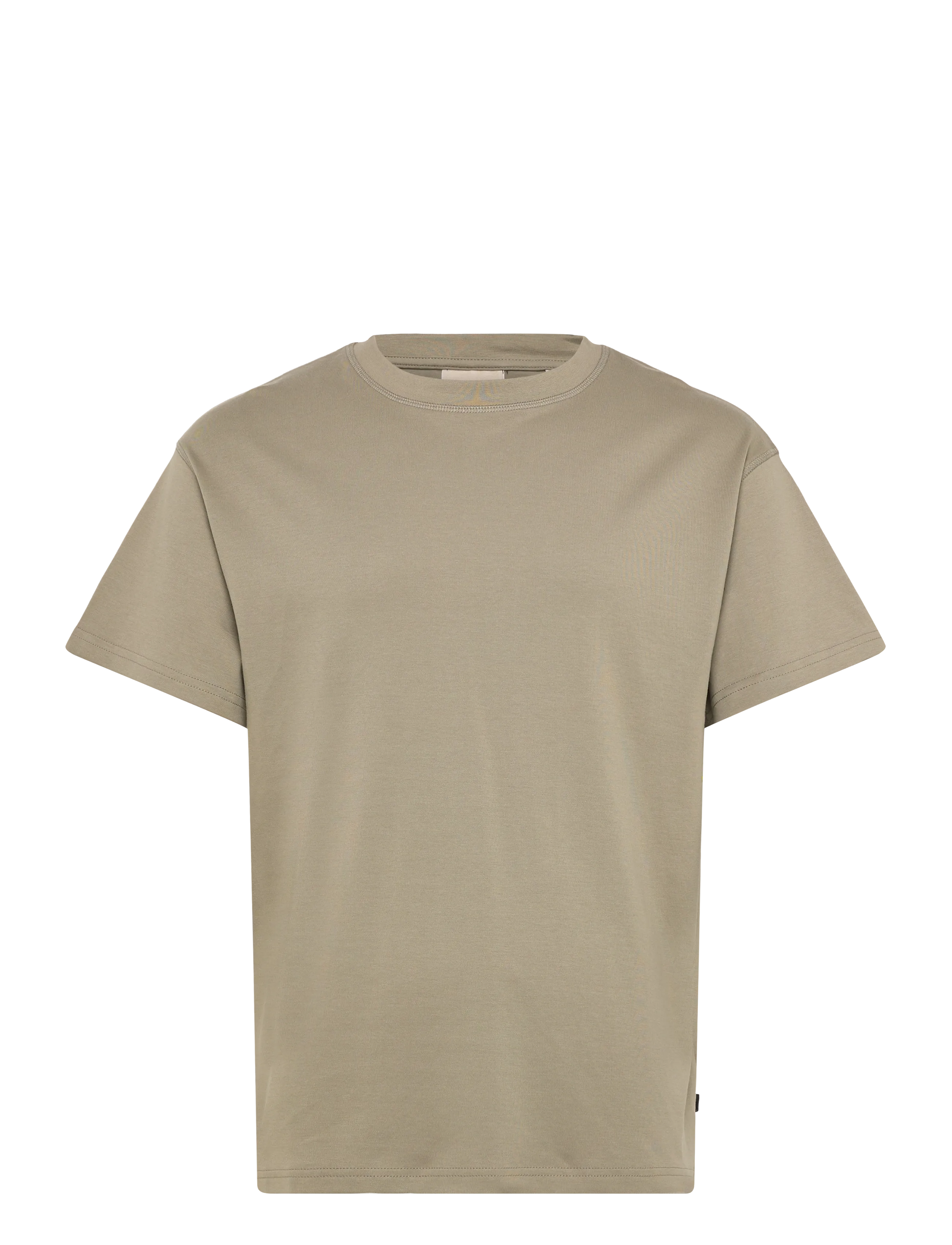 Solid Sddanton, Mænd, Basic T-shirt, Beige, Str: S