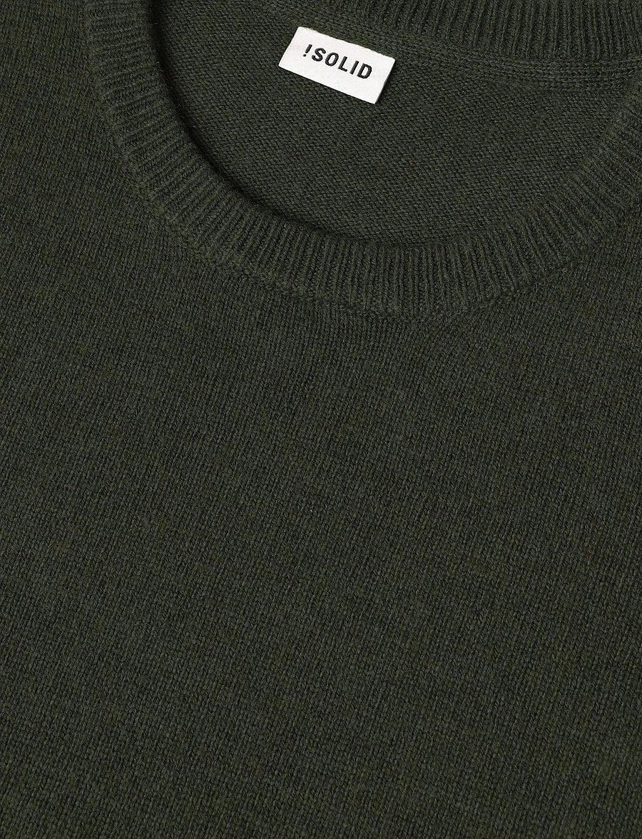 Solid - SDDYLLON LS2 - Ümara kaelusega - thyme melange - 2