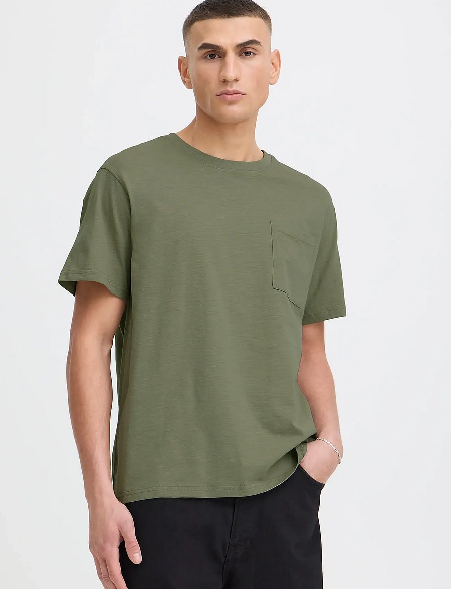 Solid - SDDURANT SS - kurzärmelige t-shirts - vetiver - 4