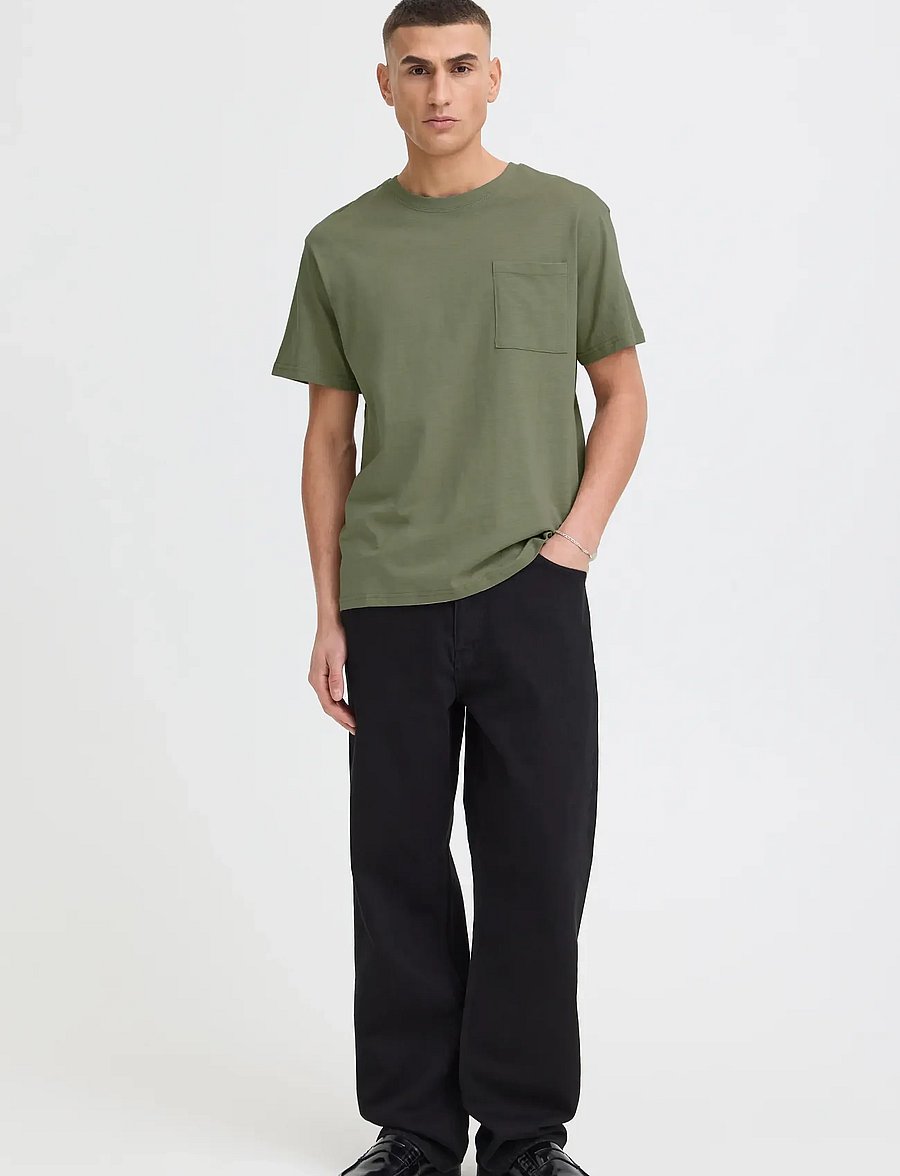 Solid - SDDURANT SS - kurzärmelige t-shirts - vetiver - 5