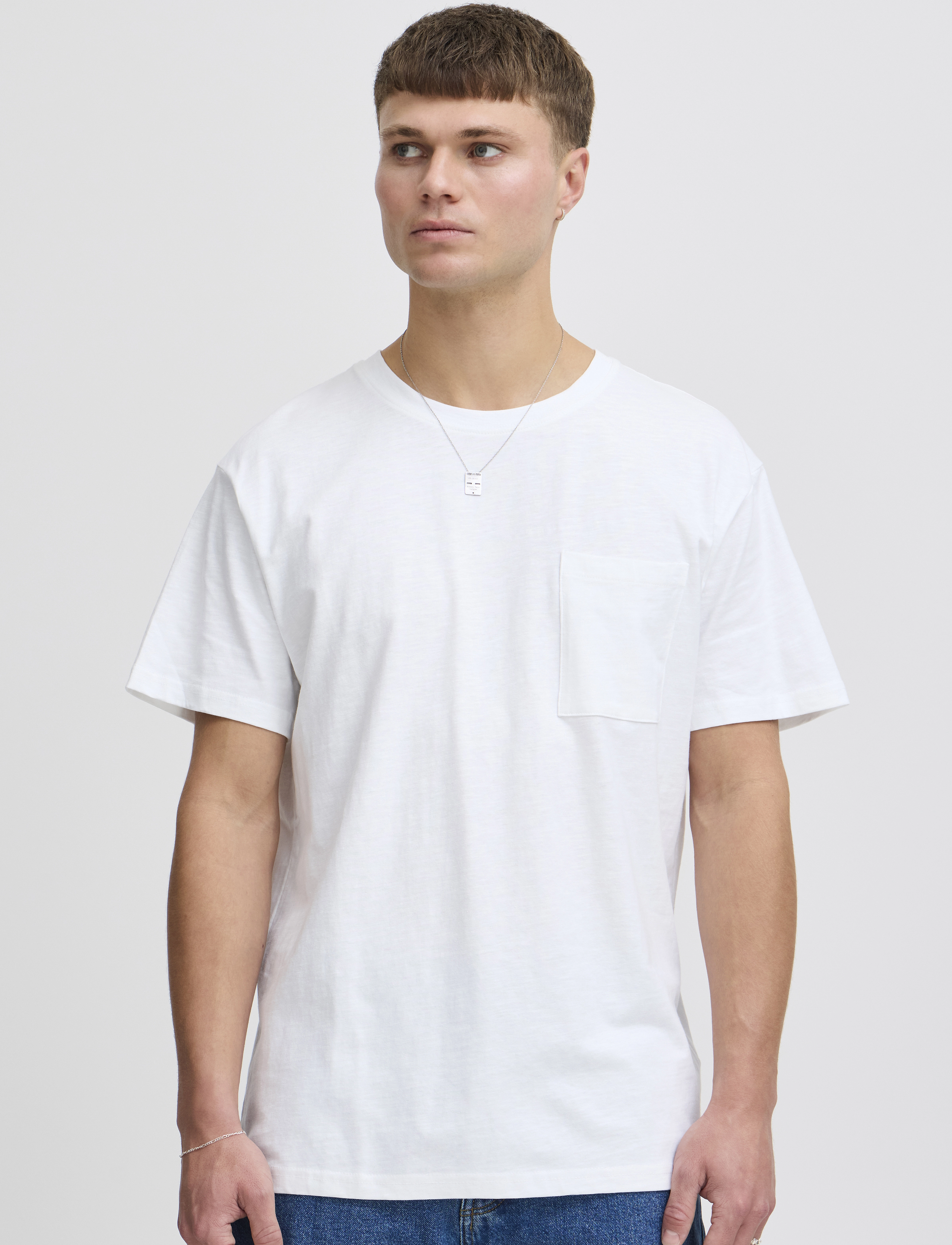 Solid - SDDURANT SS - short-sleeved t-shirts - white - 3