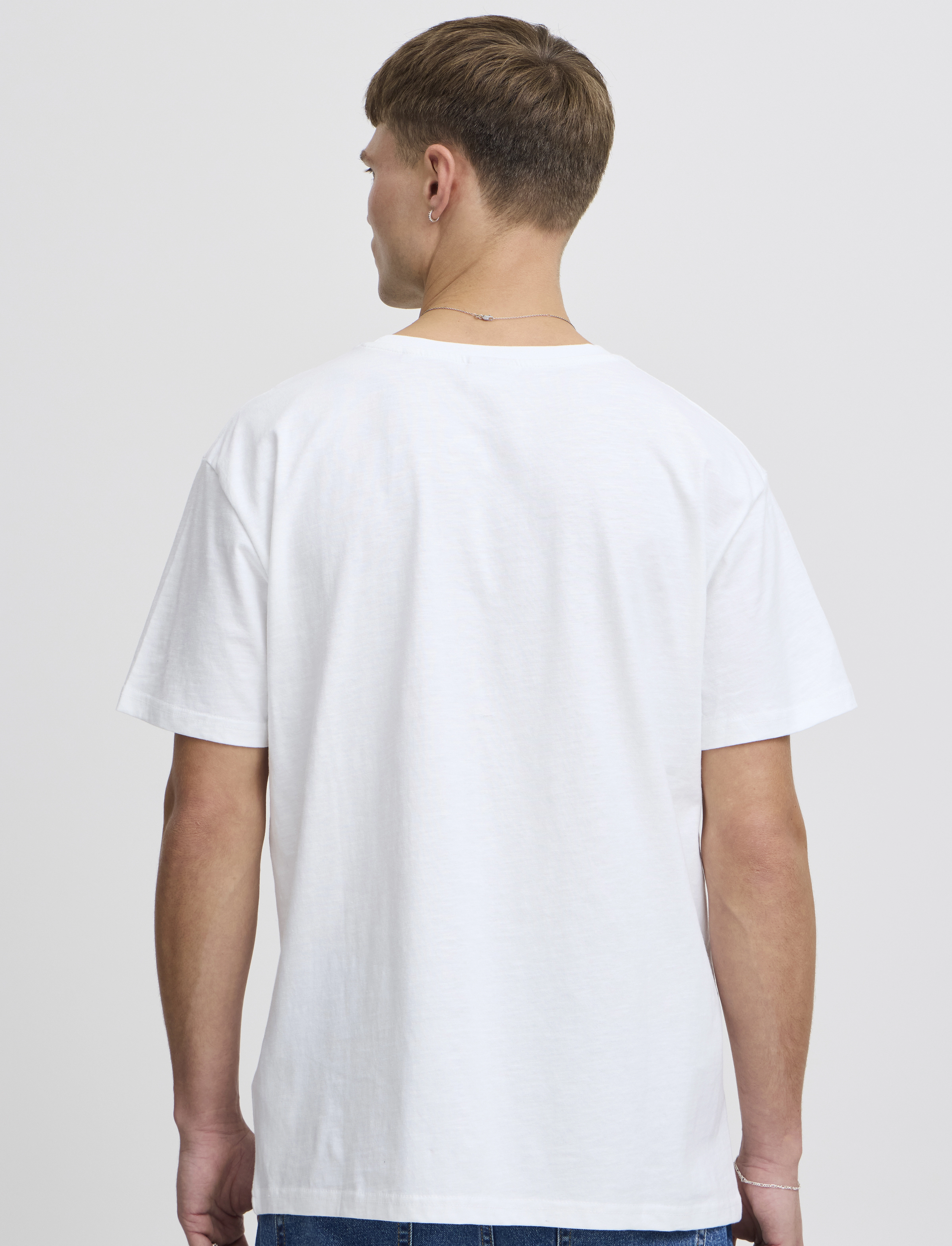 Solid - SDDURANT SS - short-sleeved t-shirts - white - 4