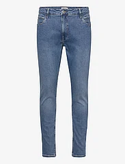 Solid - SDDUNLEYJOY - kitsad teksad - middle blue denim - 0