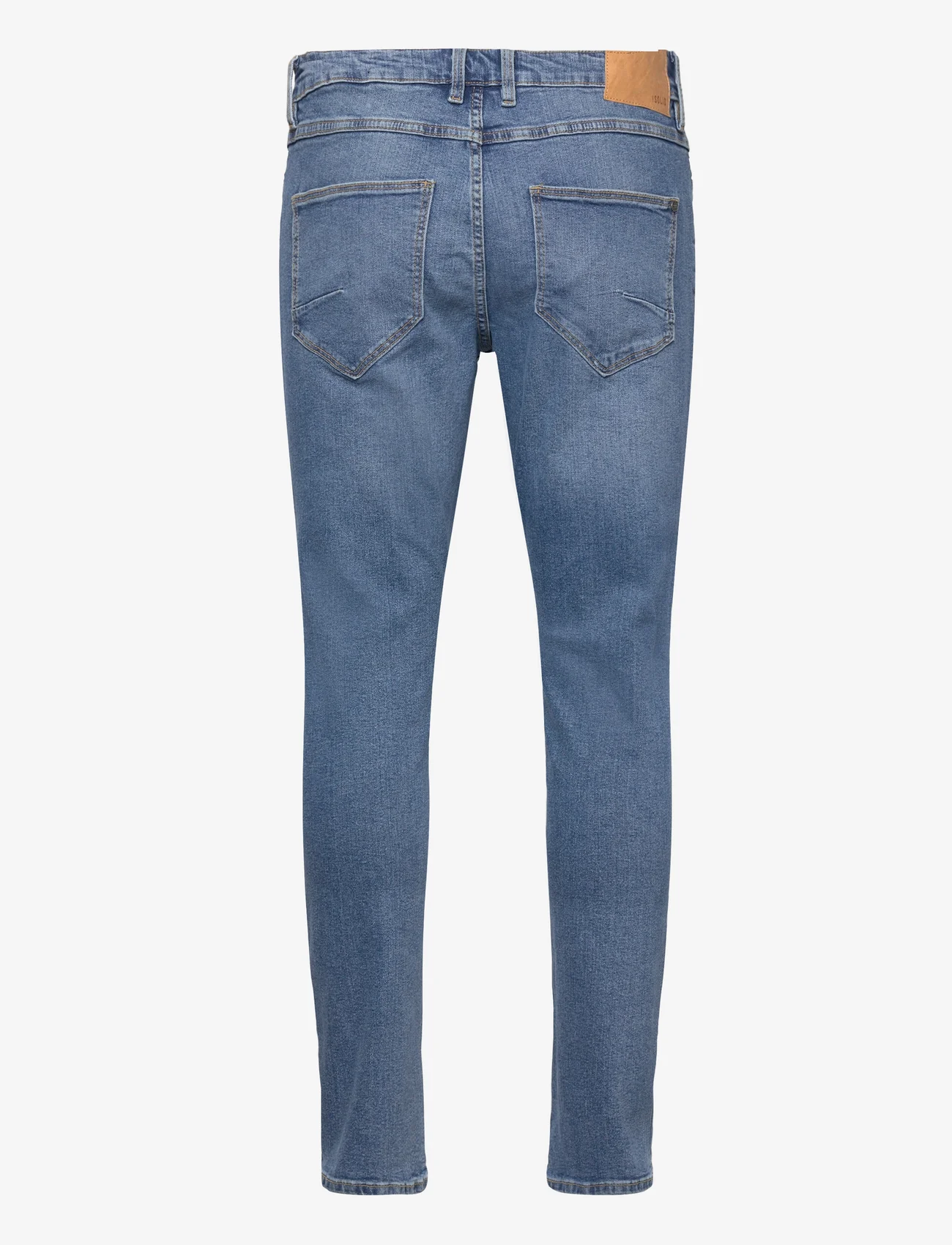Solid - SDDUNLEYJOY - džinsa bikses ar tievām starām - middle blue denim - 1
