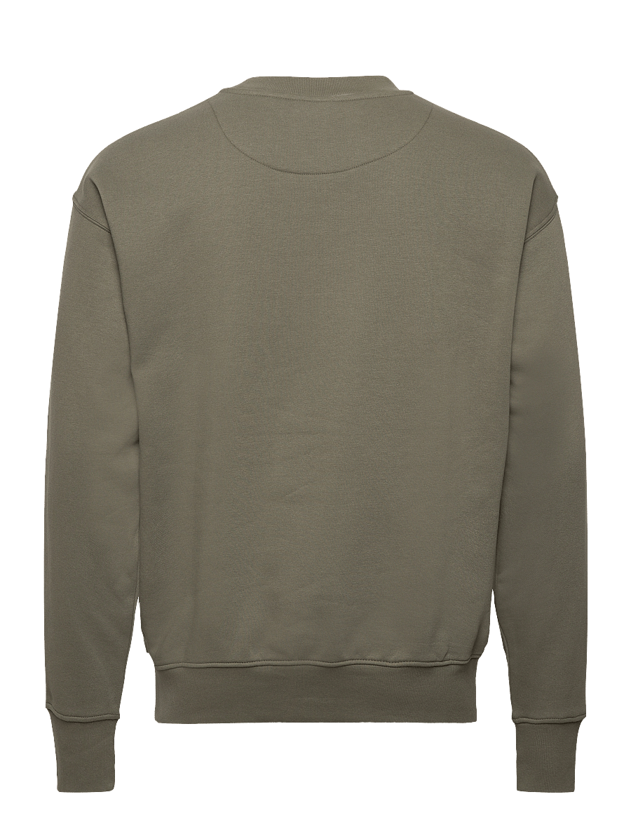 Solid - SDLENZ CREW SW - collections - dusty olive - 2