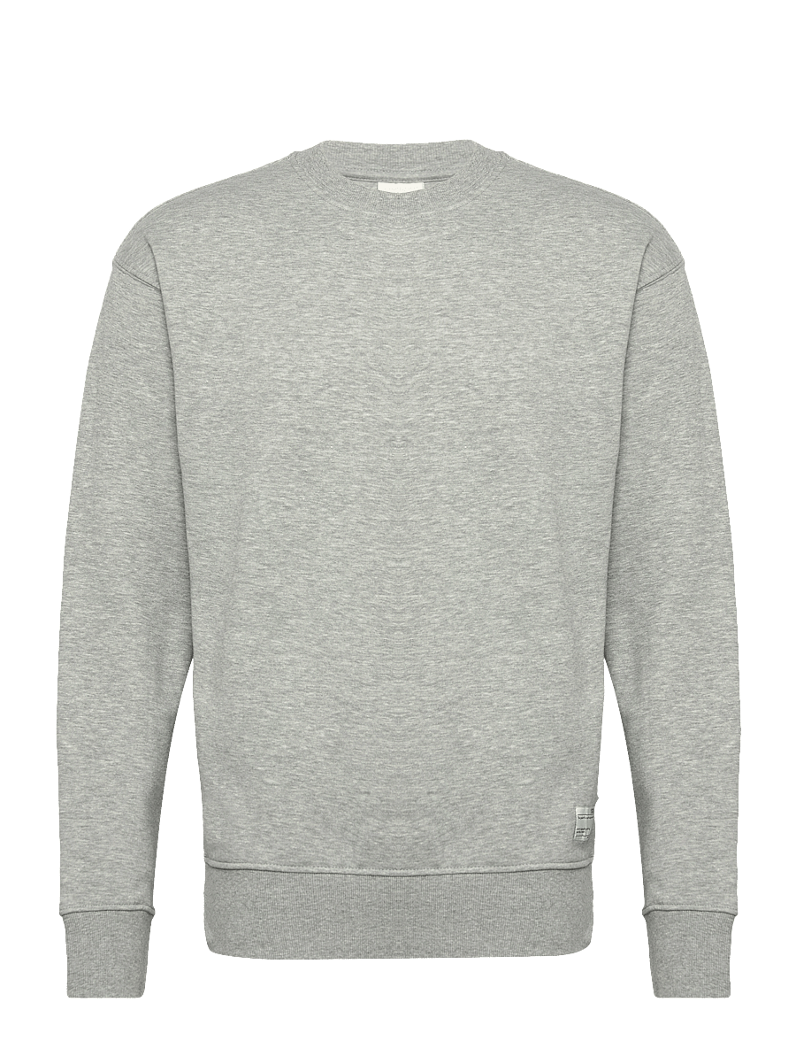 Solid - SDLENZ CREW SW - kollektioner - light grey melange - 1