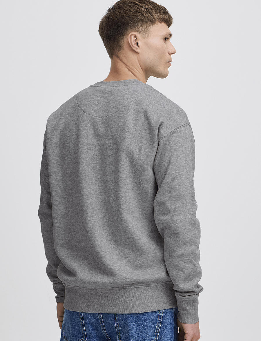 Solid - SDLENZ CREW SW - kollektioner - light grey melange - 4