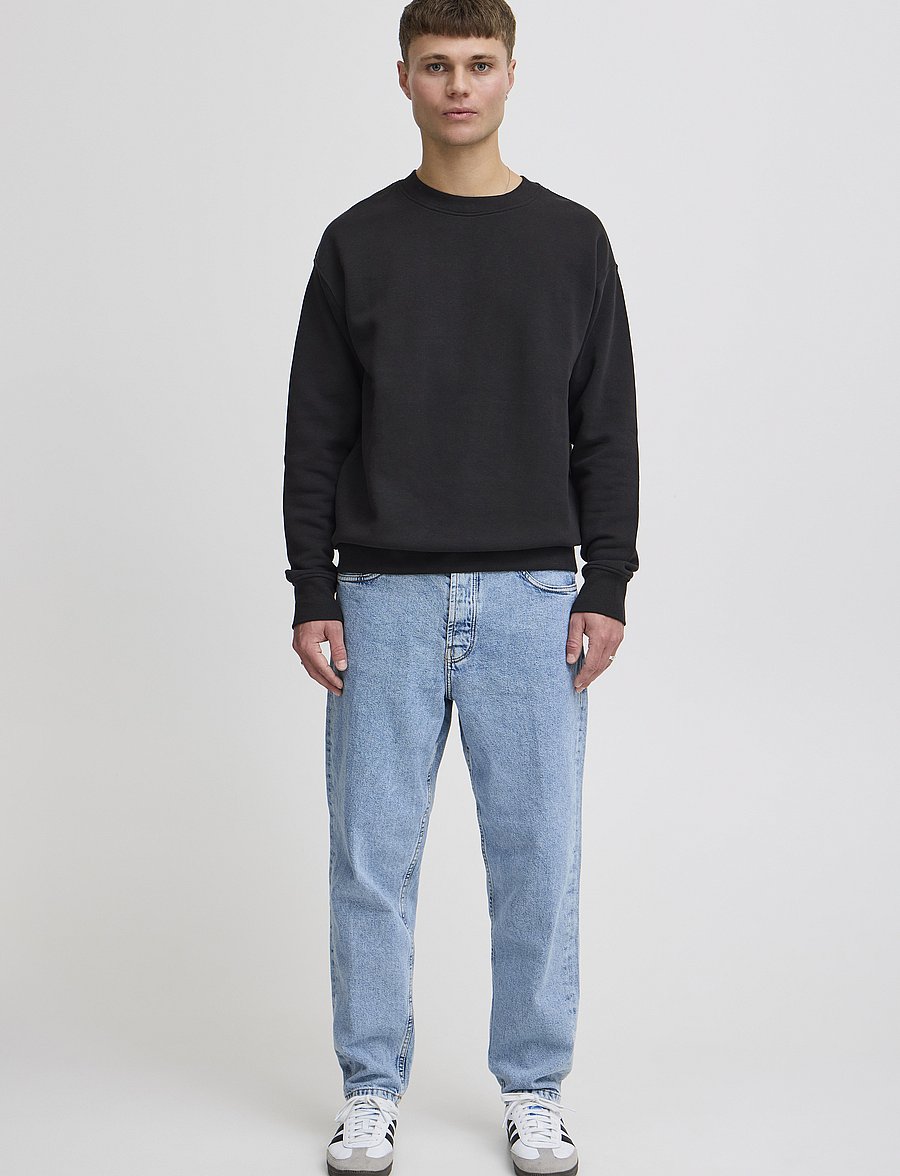 Solid - SDLENZ CREW SW - collections - true black - 0