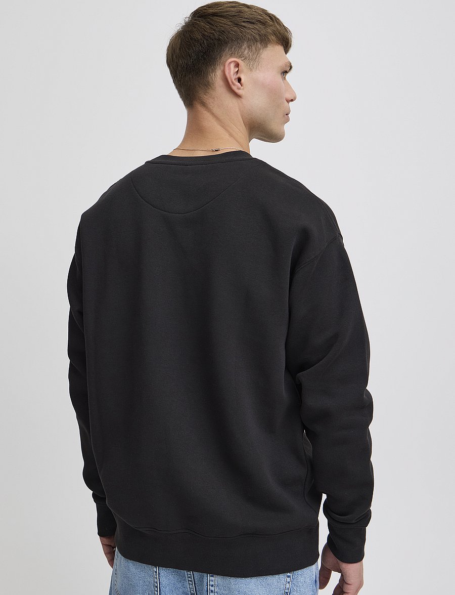 Solid - SDLENZ CREW SW - collections - true black - 4