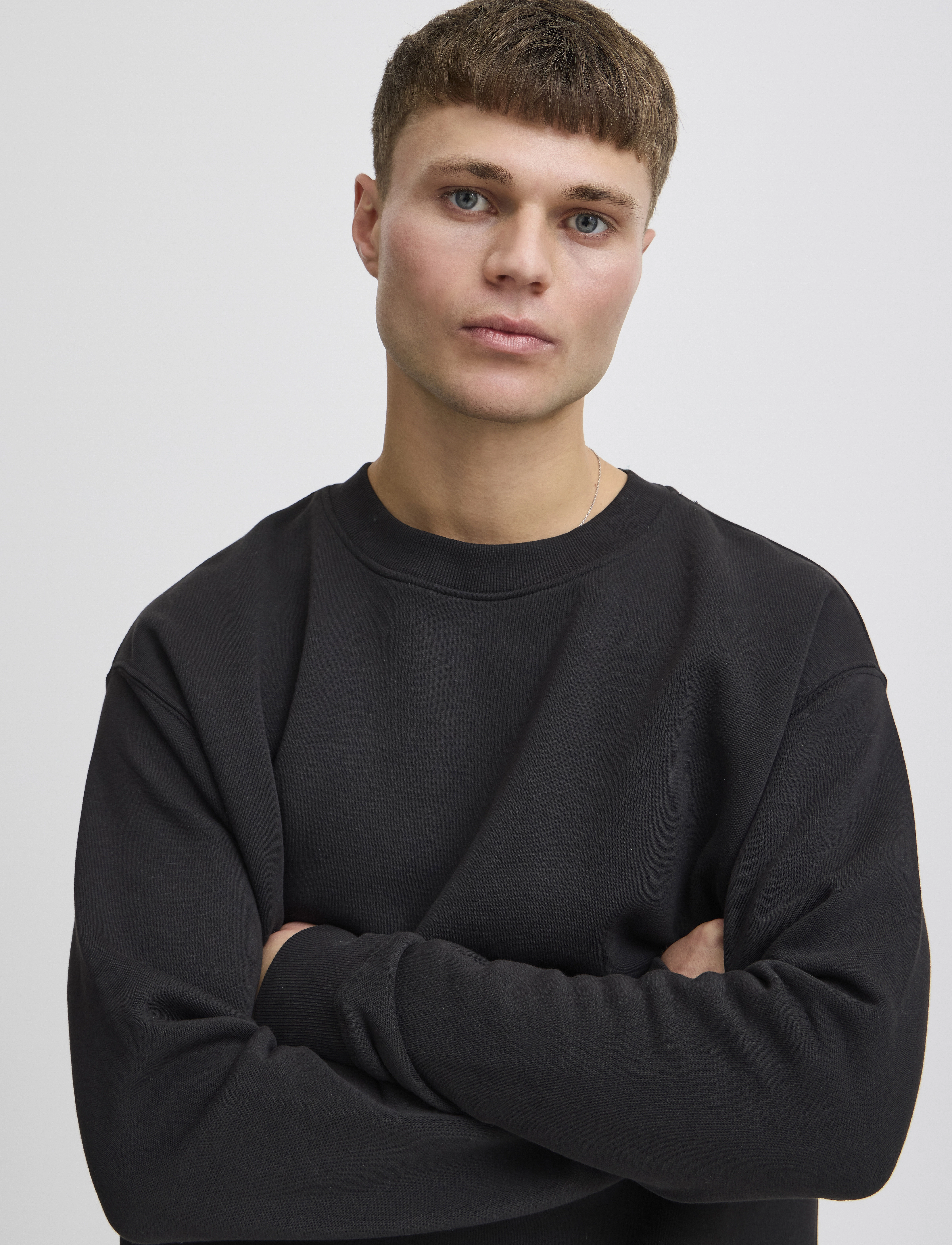 Solid - SDLENZ CREW SW - sweatshirts - true black - 5